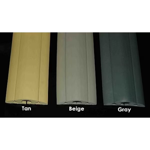 Neoprene 3-Channel Cord Protector and Concealer- 10FT- Black, Electriduct, Mfr#: CC-RI-CP-10-BK